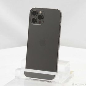 (中古)Apple iPhone12 Pro 256GB グラファイト MGM93J/A SIMフリー(305-ud)