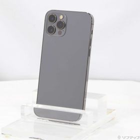 (中古)Apple iPhone12 Pro 256GB グラファイト MGM93J/A SoftBank(198-ud)