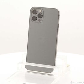 (中古)Apple iPhone12 Pro 256GB グラファイト MGM93J/A SoftBank(349-ud)