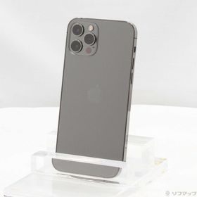 (中古)Apple iPhone12 Pro 256GB グラファイト MGM93J/A SoftBank(196-ud)