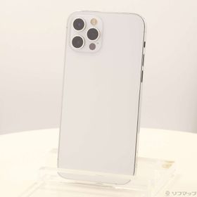 (中古)Apple iPhone12 Pro 256GB シルバー MGMA3J/A SIMフリー(368-ud)
