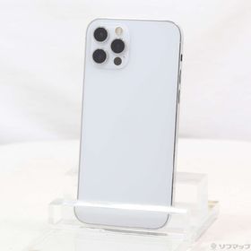 (中古)Apple iPhone12 Pro 256GB シルバー MGMA3J/A SIMフリー(377-ud)