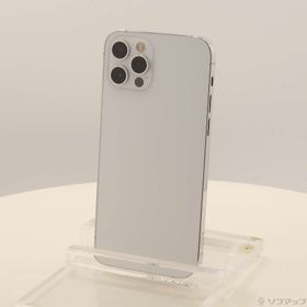 (中古)Apple iPhone12 Pro 256GB シルバー MGMA3J/A SIMフリー(377-ud)