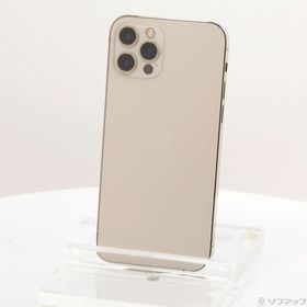 (中古)Apple iPhone12 Pro 256GB ゴールド MGMC3J/A SIMフリー(371-ud)