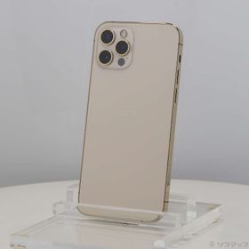 (中古)Apple iPhone12 Pro 256GB ゴールド MGMC3J/A SoftBank(377-ud)