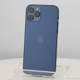 (中古)Apple iPhone12 Pro 256GB パシフィックブルー MGMD3J/A SIMフリー(348-ud)
