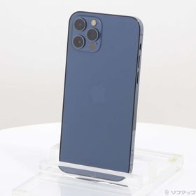 (中古)Apple iPhone12 Pro 256GB パシフィックブルー MGMD3J/A SIMフリー(348-ud)