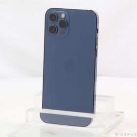 (中古)Apple iPhone12 Pro 256GB パシフィックブルー MGMD3J/A SIMフリー(295-ud)