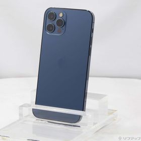 (中古)Apple iPhone12 Pro 256GB パシフィックブルー MGMD3J/A SIMフリー(276-ud)
