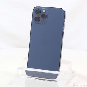 (中古)Apple iPhone12 Pro 256GB パシフィックブルー MGMD3J/A SoftBank(269-ud)