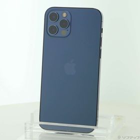 (中古)Apple iPhone12 Pro 256GB パシフィックブルー MGMD3J/A SIMフリー(269-ud)