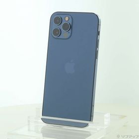 (中古)Apple iPhone12 Pro 256GB パシフィックブルー MGMD3J/A SIMフリー(262-ud)