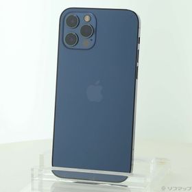 (中古)Apple iPhone12 Pro 256GB パシフィックブルー MGMD3J/A SIMフリー(348-ud)