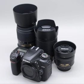 Nikon D7500 デジタル一眼レフカメラとレンズ3本