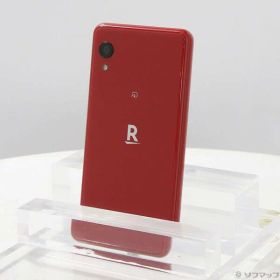 【中古】楽天 Rakuten Mini 32GB クリムゾンレッド C330 楽天 SIMフリー 【344-ud】