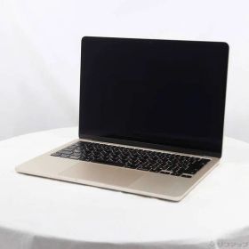 ソフマップ 〔中古品〕 MacBook Air 13.6-inch Early-2024 MRXT3J／A Apple M3 8コアCPU_8コアGPU 8GB SSD256GB スターライト 〔26.3 Tahoe〕【198】