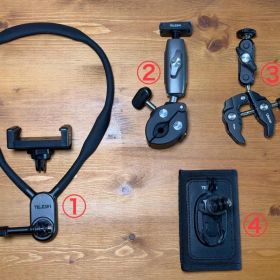 アクションカメラ アクセサリー 4点セット Osmo 360 / Action6