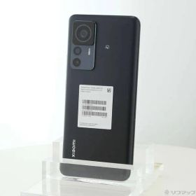 ソフマップ 〔中古品〕 Xiaomi 12T Pro 128GB ブラック 12TPRO／BK／128GB SIMフリー【258】