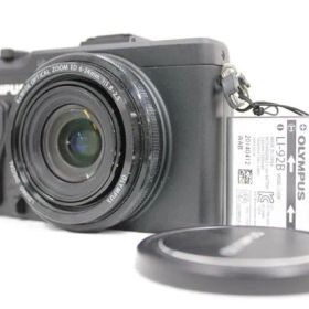【返品保証】 オリンパス Olympus STYLUS XZ-2 4x WIDE ブラック バッテリー付き コンパクトデジタルカメラ e9353
