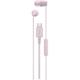 ソニー(SONY) IER-EX15C PZ ピンク/タイプc/イヤホン/Type-C/イヤホン/有線/バランスの良い音質/小型/リモコン操作 / 4色 / マイク付き/通話可能/クリアな音質 / コード長1.2m / リモコン操作/ソニー独自開発ドライバー/低音域から高音域