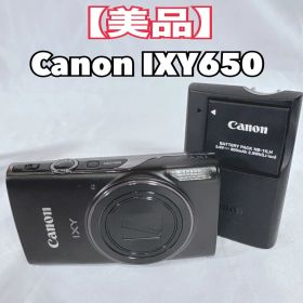 【美品】Canon IXY 650 キャノン デジカメ ブラック
