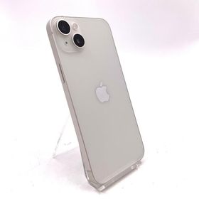 【全額返金保証】【最速発送】 iPhone 14 Plus 128GB ホワイト SIMフリー 白ロム 動作確認済 77%