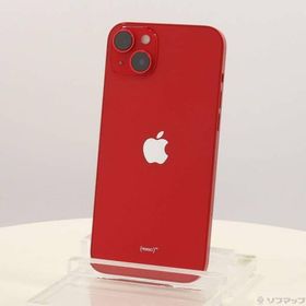 〔中古〕Apple(アップル) iPhone14 Plus 128GB プロダクトレッド MQ4F3J／A SIMフリー〔198-ud〕