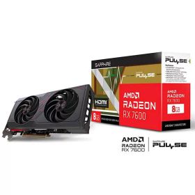 【アウトレット】SAPPHIRE PULSE RADEON RX 7600 GAMING 8GB GDDR6 グラフィックボード｜SAP-PULSERX7600-8GB/11324-01-20G