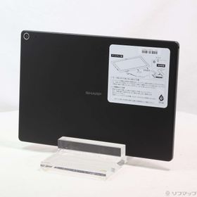 (中古)SHARP Androidタブレット 64GB ブラック SH-T01 Wi-Fi(344-ud)
