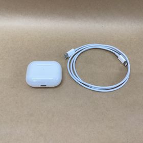 アップル(Apple)のアップル ワイヤレスイヤホン AirPods 第3世代 A2564 A2565 A2566 ホワイト BLUETOOTH MagSafe対応 ノイズキャンセリングなし(ヘッドフォン/イヤフォン)