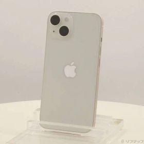 ソフマップ 〔中古品〕 iPhone14 128GB スターライト MPUQ3J／A SIMフリー【198】