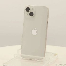 ソフマップ 〔中古品〕 iPhone14 128GB スターライト MPUQ3J／A SIMフリー【262】