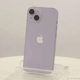 ソフマップ 〔中古品〕 iPhone14 128GB パープル MPUY3J／A SIMフリー【198】