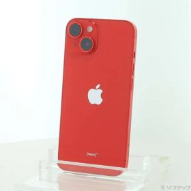 ソフマップ 〔中古品〕 iPhone14 128GB プロダクトレッド MPV93J／A SIMフリー【258】