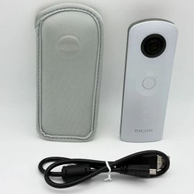 【美品】RICOH THETA SC ホワイト リコー シータ 360度カメラ