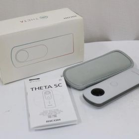 【美品 返品保証】 【元箱付き】リコー Ricoh THETA SC 360°カメラ コンパクトデジタルカメラ e9884