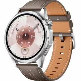 HUAWEI WATCH GT 6 46mm スマートウォッチ 1.47インチ大画面 最長21日間バッテリー ゴルフ/サイクリング/登山 スポーツモード100種類以上 GPS搭載 情緒/健康モニタリング iOS Android対応 グレー