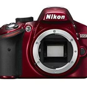【中古】 Nikon ニコン デジタル一眼レフカメラ D3200 ボディー レッド D3200RD