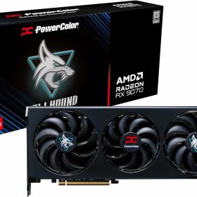 【新品】【即納】【代引き不可】 Powercolor AMD Radeon RX 9070搭載 「Hellhound」シリーズグラフィックカード [ RX9070 16G-L/OC ] 周辺機器 PCパーツ グラフィックボード