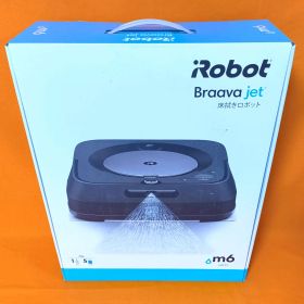 iRobot Braava jet m6 ブラック 黒 アイロボット ブラーバジェット 床拭きロボット 水拭き ロボット掃除機 レディース メンズ キッズ 笑声出品商品