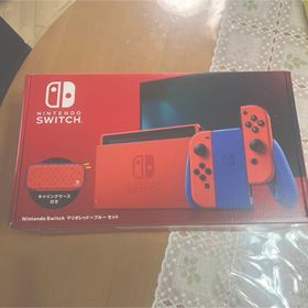ニンテンドースイッチ(Nintendo Switch)のNintendo Switch マリオレッド×ブルー セット SDカード付き(家庭用ゲーム機本体)