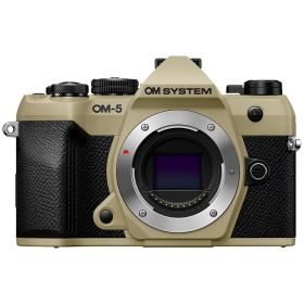 OM SYSTEM オーエムシステム 納期約2週間かかります OM-5 Mark II ボディー サンドベージュ
