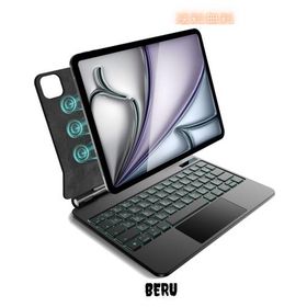 iPad Air 11 インチ(M3 2025 年モデル/M2 2024 年モデル)、iPad Air 第5/4世代 および iPad Pro 11 インチ(第4/3/2/1 世代)用 磁気キーボ