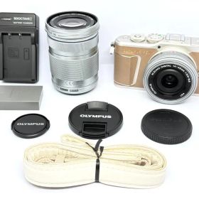 ⭐️OLYMPUS PEN E-PL10 ダブルズームキット ブラウン⭐️