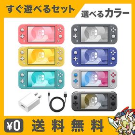 Switch Lite スイッチライト 本体 選べるカラー すぐ遊べるセット スウィッチ ニンテンドー Nintendo 任天堂【中古】