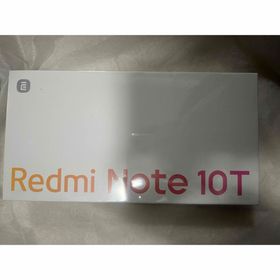 シャオミ(Xiaomi)のXiaomi スマートフォン REDMI NOTE 10T ナイトタイムブルー(スマートフォン本体)