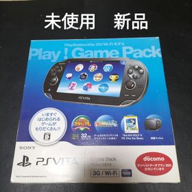 psvita ps vita pch-1100 クリスタルブラック Bl(家庭用ゲーム機本体)