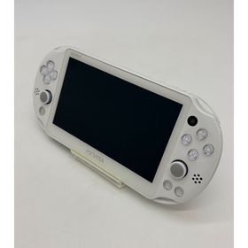 プレイステーションヴィータ(PlayStation Vita)のPlayStation Vita ホワイト (PCH-2000ZA)【極美品】(家庭用ゲーム機本体)