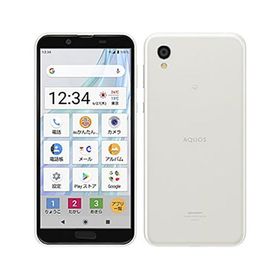 AQUOS sense2 かんたん SHV43[32GB] au クリアホワイト【安心 …