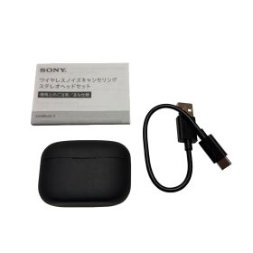 【ジャンク】SONY ソニー LinkBuds S ブラック WF-LS900N ワイヤレスノイズキャンセリングステレオヘッドセット リンクバッズ バッテリー劣化 部品取り 【AL26】AL014911-01